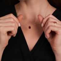 Lal Taşlı Altın Takım TKM09