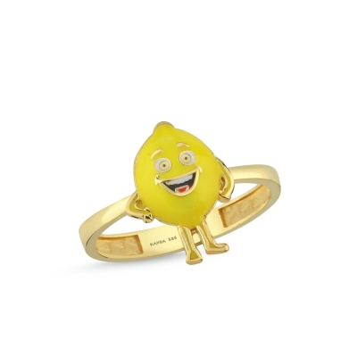 Limon Özel Tasarım Altın Yüzük Y525