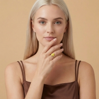 Limon Özel Tasarım Altın Yüzük Y525