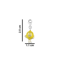 Limon Özel Tasarım Beyaz Altın Çharm LM724