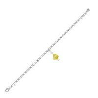 Limon Özel Tasarım Beyaz Altın Çharm LM724