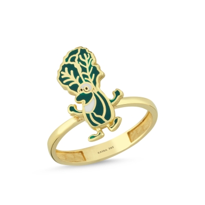 Marul Özel Tasarım Altın Yüzük Y531