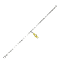 Mısır Özel Tasarım Beyaz Altın Çharm MS784