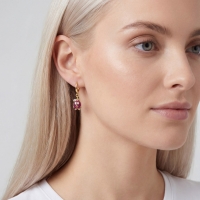 Mürdüm Özel Tasarım Altın Küpe 171