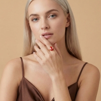 Nar Özel Tasarım Altın Yüzük Y549