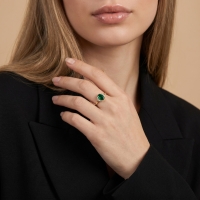 Peridot Taşlı Altın Yüzük YZ13