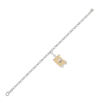 Peynir Özel Tasarım Beyaz Altın Çharm PG740