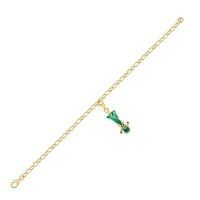 Pırasa Özel Tasarım Altın Çharm PR745