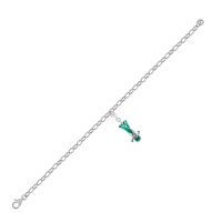 Pırasa Özel Tasarım Beyaz Altın Çharm FR744