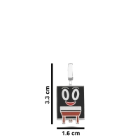 Piyano Mineli Beyaz Altın Kolye Ucu BC7