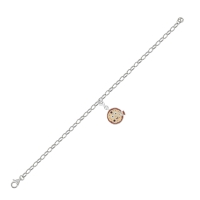 Pizza Özel Tasarım Beyaz Altın PZ734