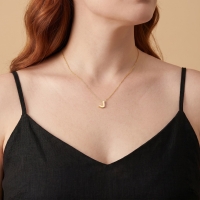 Sade J Harfi Altın Kolye BM119