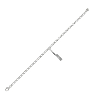 Satır Özel Tasarım Beyaz Altın Çharm ST844