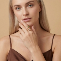 Soğan Özel Tasarım Altın Yüzük Y539