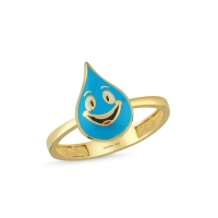 Su Özel Tasarım Altın Yüzük Y603