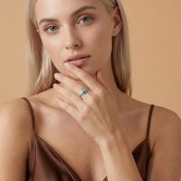 Su Özel Tasarım Altın Yüzük Y603