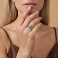 Su Özel Tasarım Altın Yüzük Y603