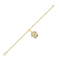 Tost Ekmeği Özel Tasarım Altın Çharm TS765