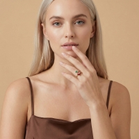 Turp Özel Tasarım Altın Yüzük Y529