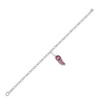 Üzüm Özel Tasarım Beyaz Altın Çharm ZUM832