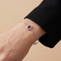 Yakut Pırlanta Anturaj Bileklik PÇB04