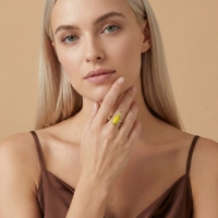 Zeytinyağı Özel Tasarım Altın Yüzük Y639