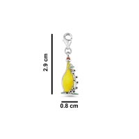 Zeytinyağı Özel Tasarım Beyaz Altın Çharm ZY840