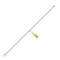 Zeytinyağı Özel Tasarım Beyaz Altın Çharm ZY840